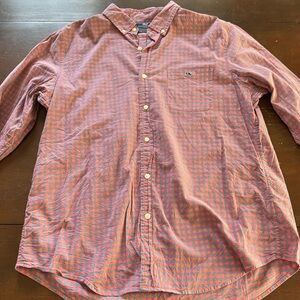 Vineyard Vines Slim Fit Tucker Shirt size Large